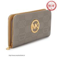 michael kors logo signature groot grijs portefeuilles Online Nederland scc2p689